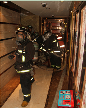 消防實戰(zhàn)演習照片